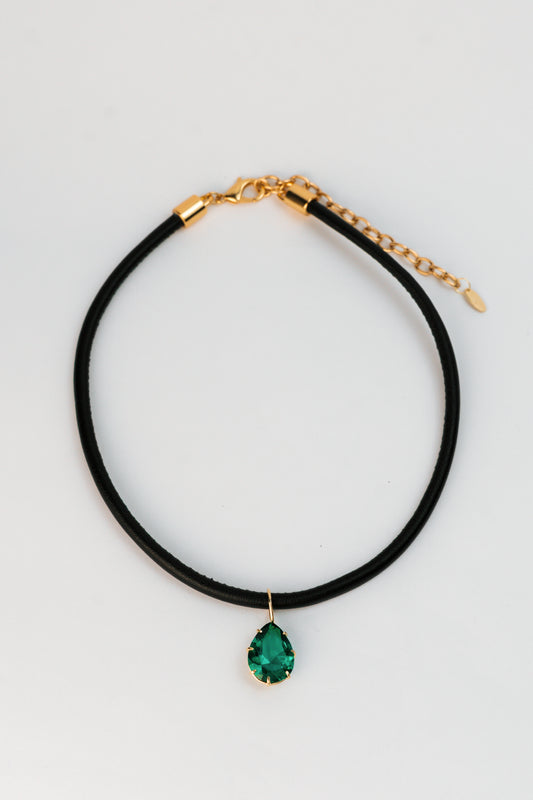 Colar Dual Esmeralda