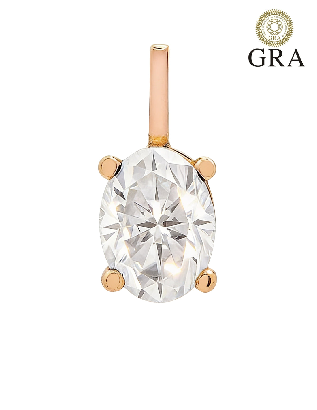 Pingente Moissanite