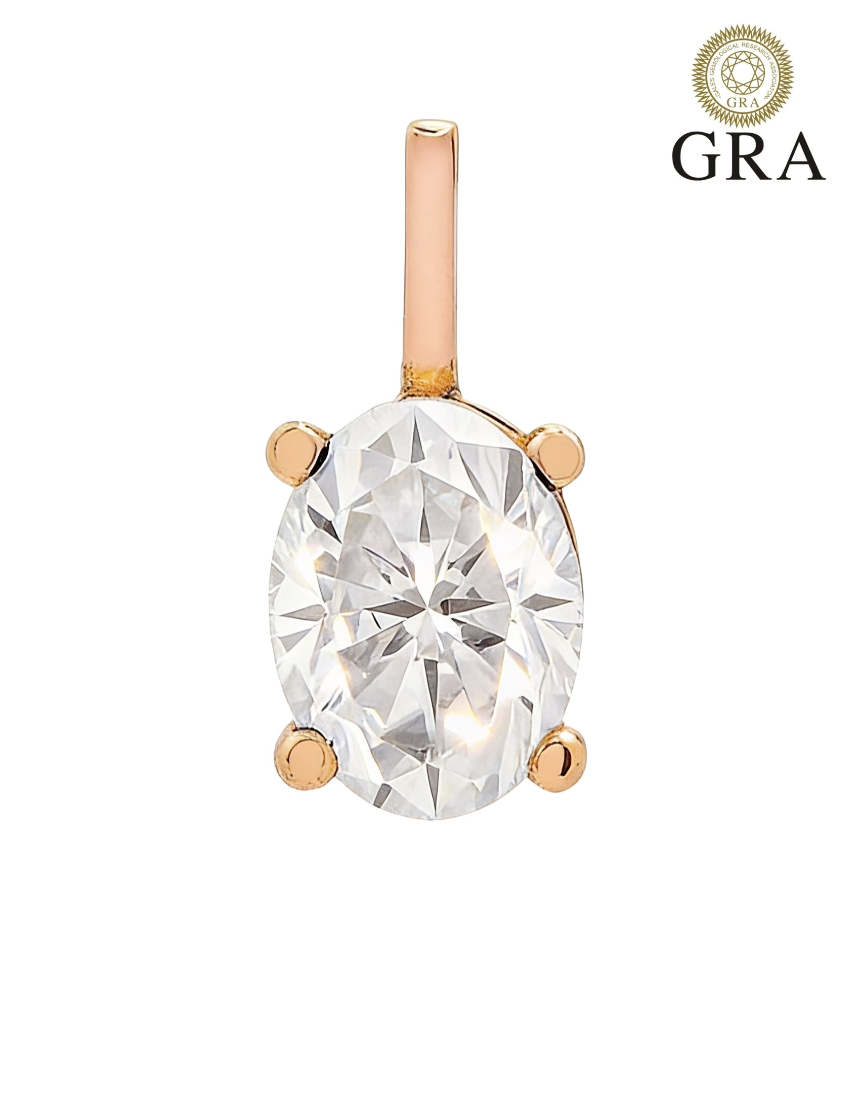 Pingente Moissanite