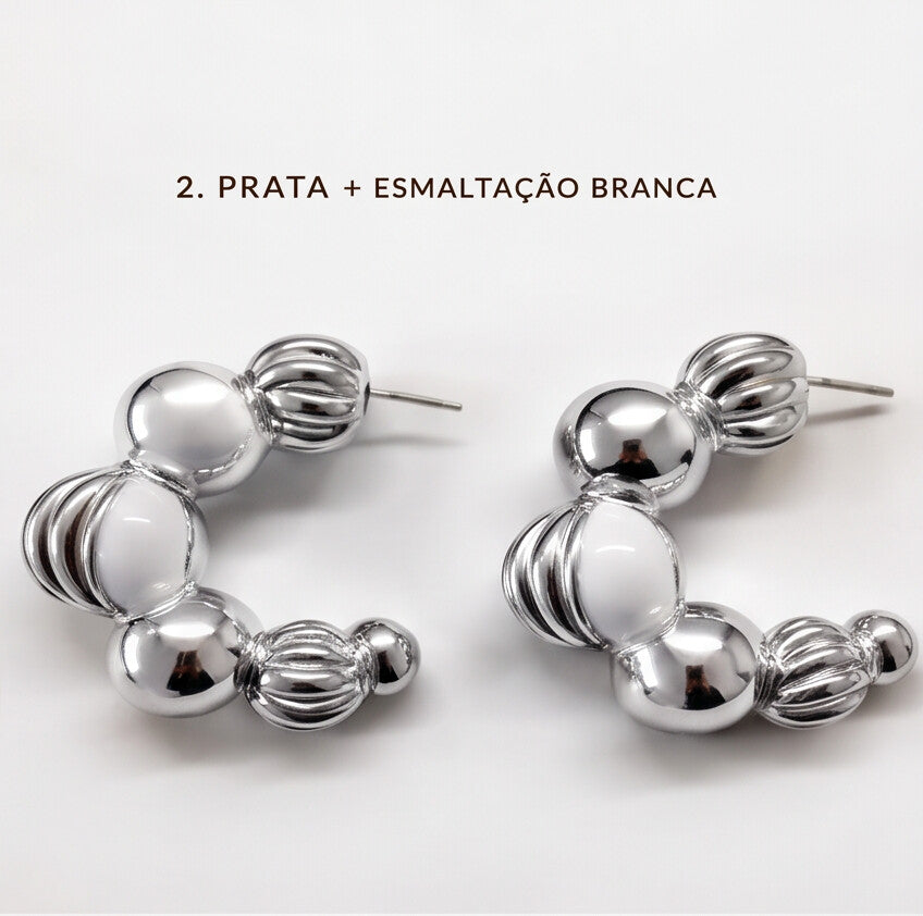 Brinco Argola Benin Personalizado