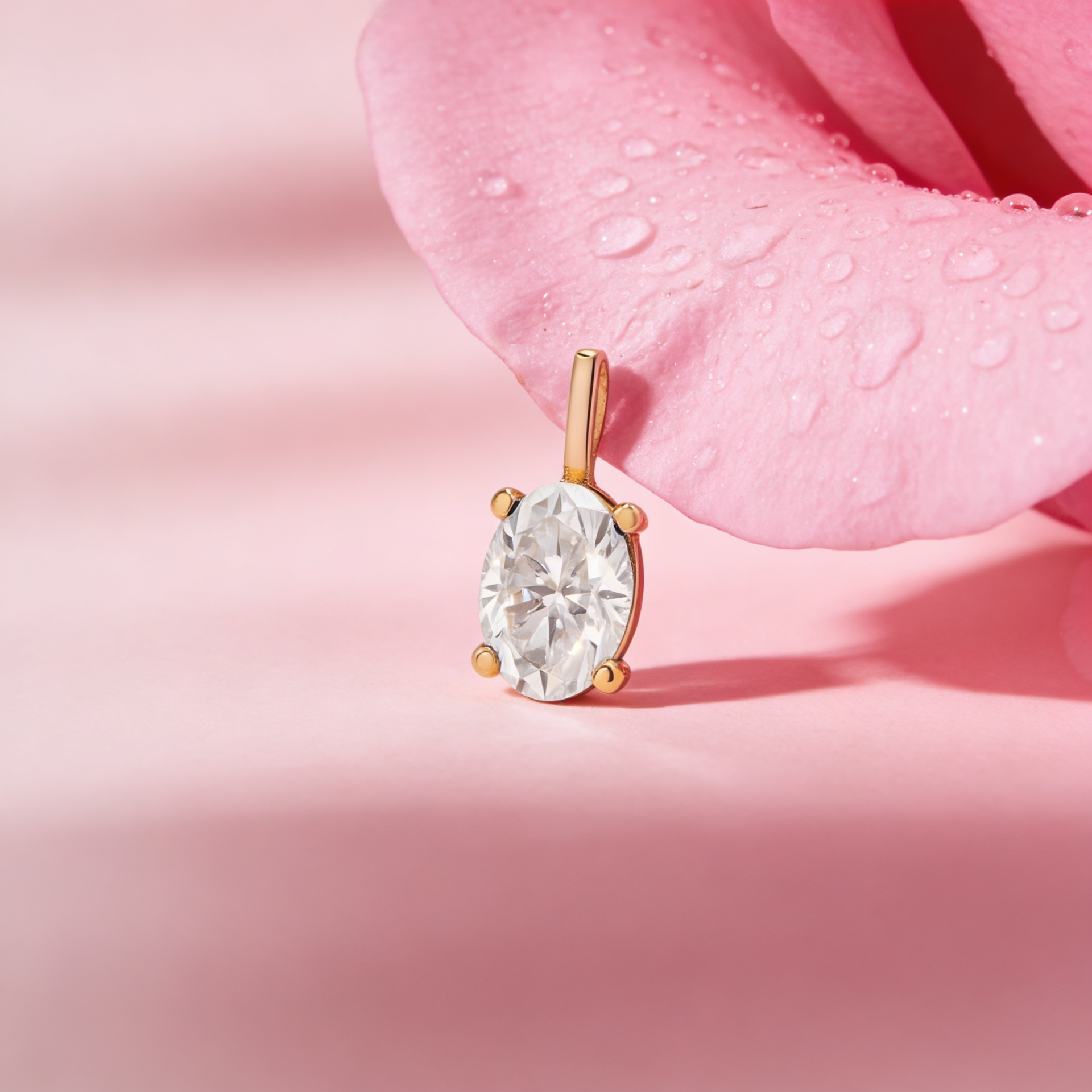 Pingente Moissanite